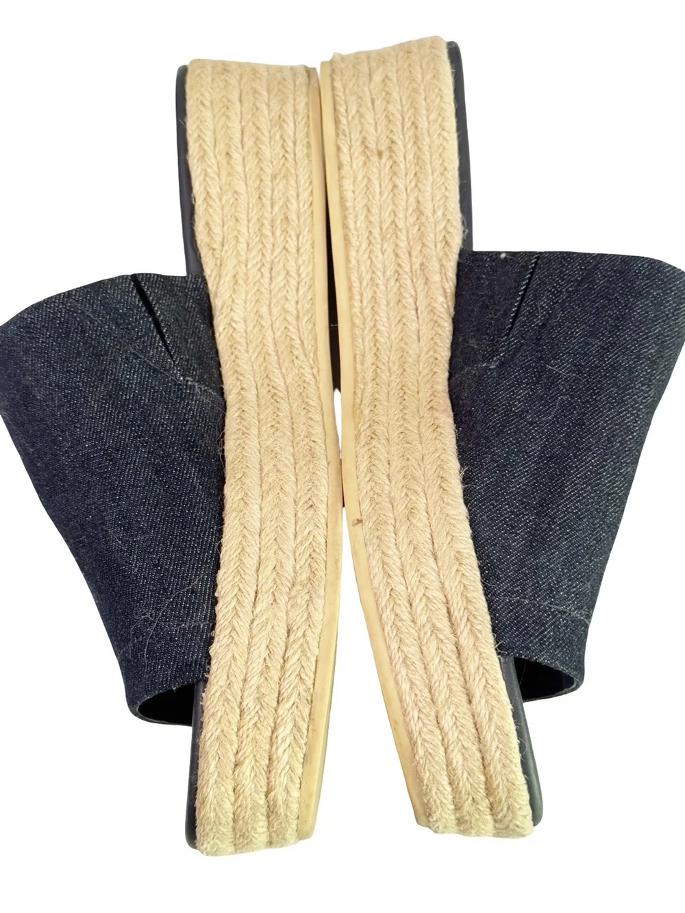 Vince Solana Denim Espadrille 8 1/2